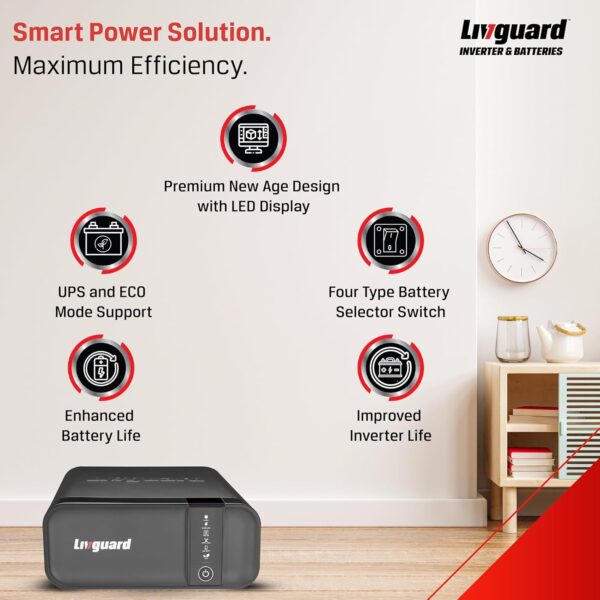 Livguard LGS3000 Inverter – 24V | 2-Year Warranty - Image 2