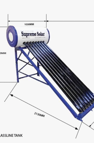 Supreme Solar 110 LPD GL 58-1800 – 11 Tubes – 100% Mirror Finish – 10 Years Warranty