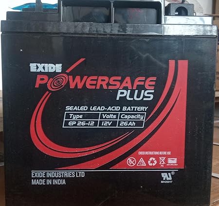 Exide 12v 26AH PowerSafe Sealed Battery – UPS, Solar