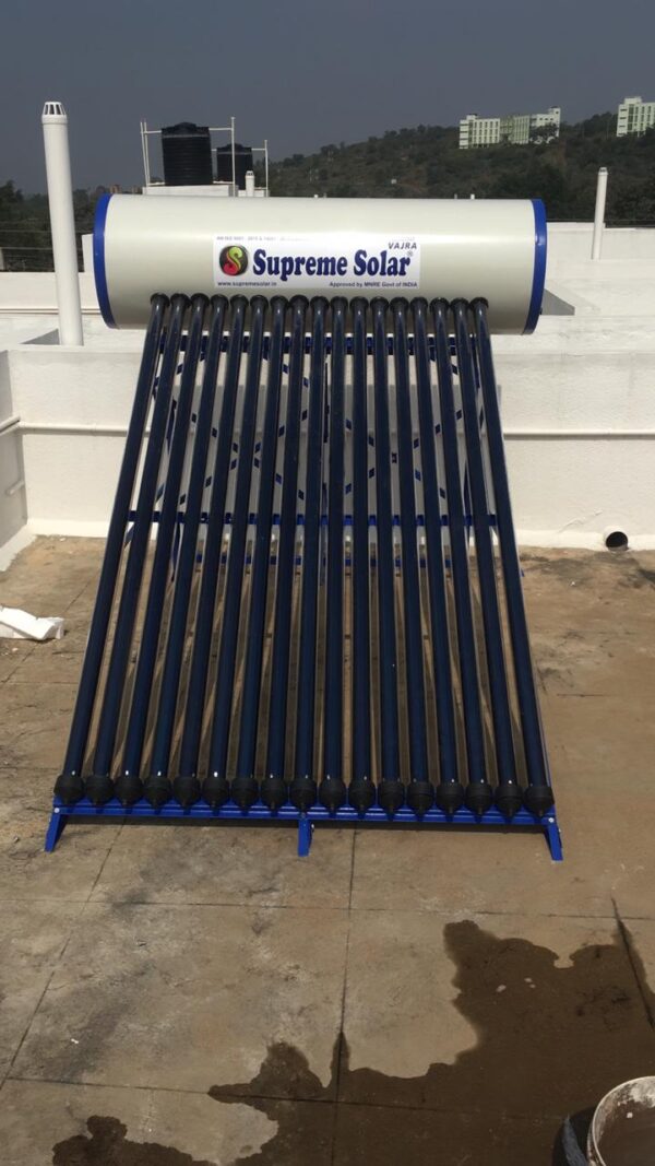 Supreme Solar 270 LPD Classic Water Heater – ETC Technology, Cost-Effective & Reliable