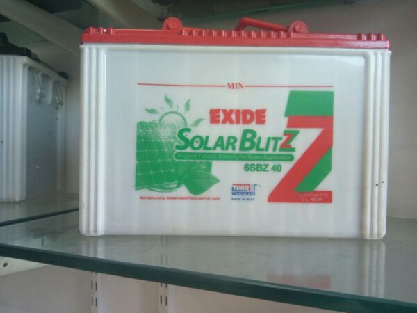 Exide 6SBZ40 Battery – 40AH, 12V, 36 Months Warranty