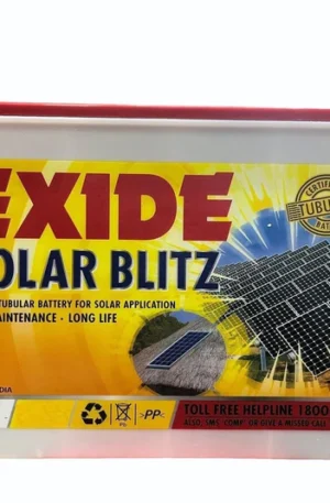 Exide Tubular Battery – 105AH, 12V, 60 Months Warranty (Model: 6SBZ105L)