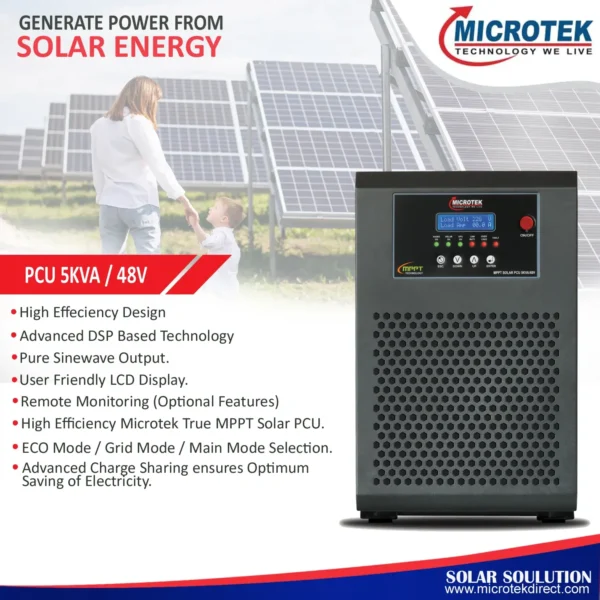 microtek mppt 3KVA / 48V - Image 2